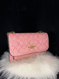 The Signature Klare Crossbody - Pink