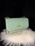 The Signature Klare Crossbody Set - Sage
