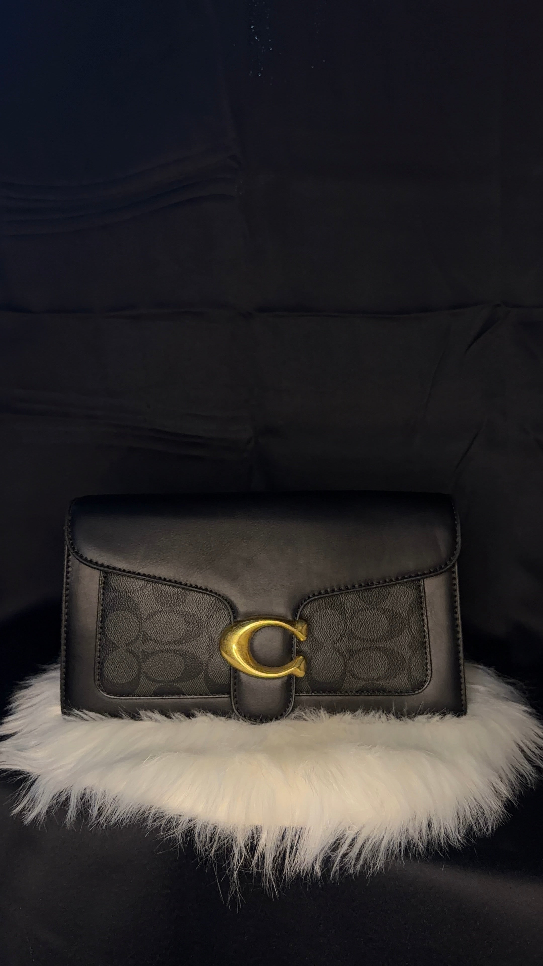 Coach Tabby Shoulder Bag - Black