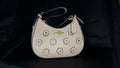 Coach Floral Shoulder Bag – White