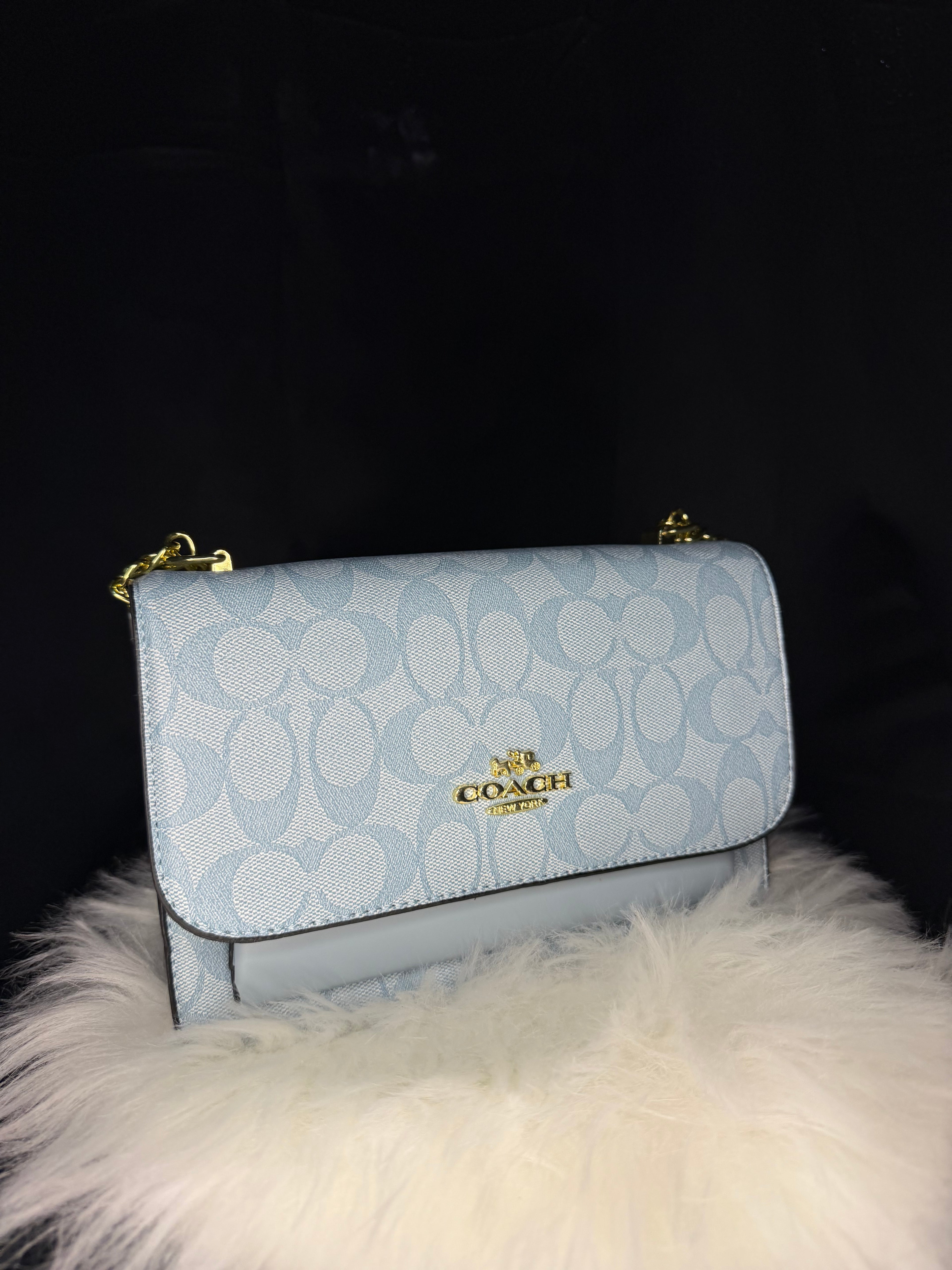 The Signature Klare Crossbody - Blue