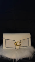 Coach Tabby Shoulder Bag - Creamy White
