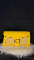 Coach Tabby Shoulder Bag - Yellow